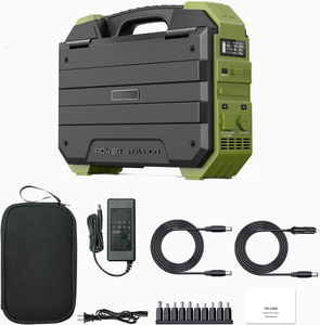 Portable 1000W Solar <strong>Generator</strong> <strong>Power</strong> Station 614Wh Battery <strong>with</strong> MPPT Controller EU <strong>Plug</strong> for Home Outdoor Camping Solar Charging - Product Image 3