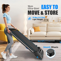 Tapis de course électrique pliable OEM portable pour la maison avec poignée de commande à distance et inclinaison pour l'entraînement