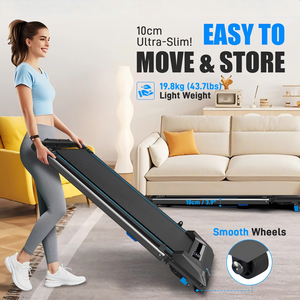 OEM Portable Home Fitness Running <strong>Machine</strong> Foldable Electric <strong>Walking</strong> Pad with Remote Handle Incline Workout Treadmill - Product Image 5