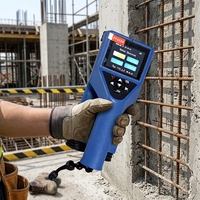 Detektor Batang Baja Beton Pemindai Tulangan Layar Sentuh Terintegrasi Baja