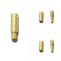 Tornillo para palo de golf tipo pagoda cilíndrico - Accesorio de interfaz y rosca procesado en torno CNC