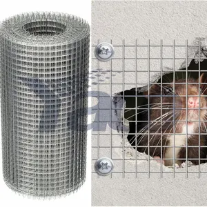 Rodent Mesh Roll 400mm x 6m,Galvanised Wire Mesh- Keep Rats Out & Protect Your Home, Chickens, Dogs, Rabbits