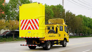 FOTON Factory Direct Supply TMA Truck Mounted Attenuator 80K Crash Cushion Anti-collision Buffer Vehicle with Warning Light - Product Image 2