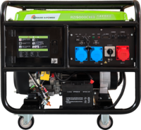 Nouveau modèle Mini groupe électrogène à essence 5.5KW/5.5KVA/6.88KVA Super silencieux puissance Portable 220V/380V 4 temps moteur refroidi par air 50Hz