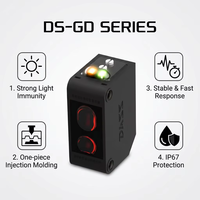 Capteur photoélectrique diffuse en gros série DASS GD DS-GD11/12/14/15 12-24V NPN PNP IP67 Détection d'objets réglable 1ms