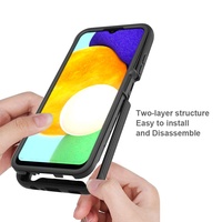 360 Coque de téléphone antichoc en TPU pour Samsung Galaxy A26 5G A36 A56 A16 A05S A15 A25 A35 A55 A54 A34 A24 4G