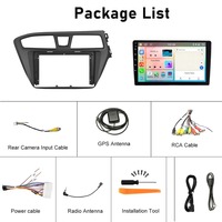 Autoradio 9 pouces Carplay Android Auto pour Hyundai I20 Rhd 2014-2017 Conduite à droite IPS Écran tactile Lecteur de voiture