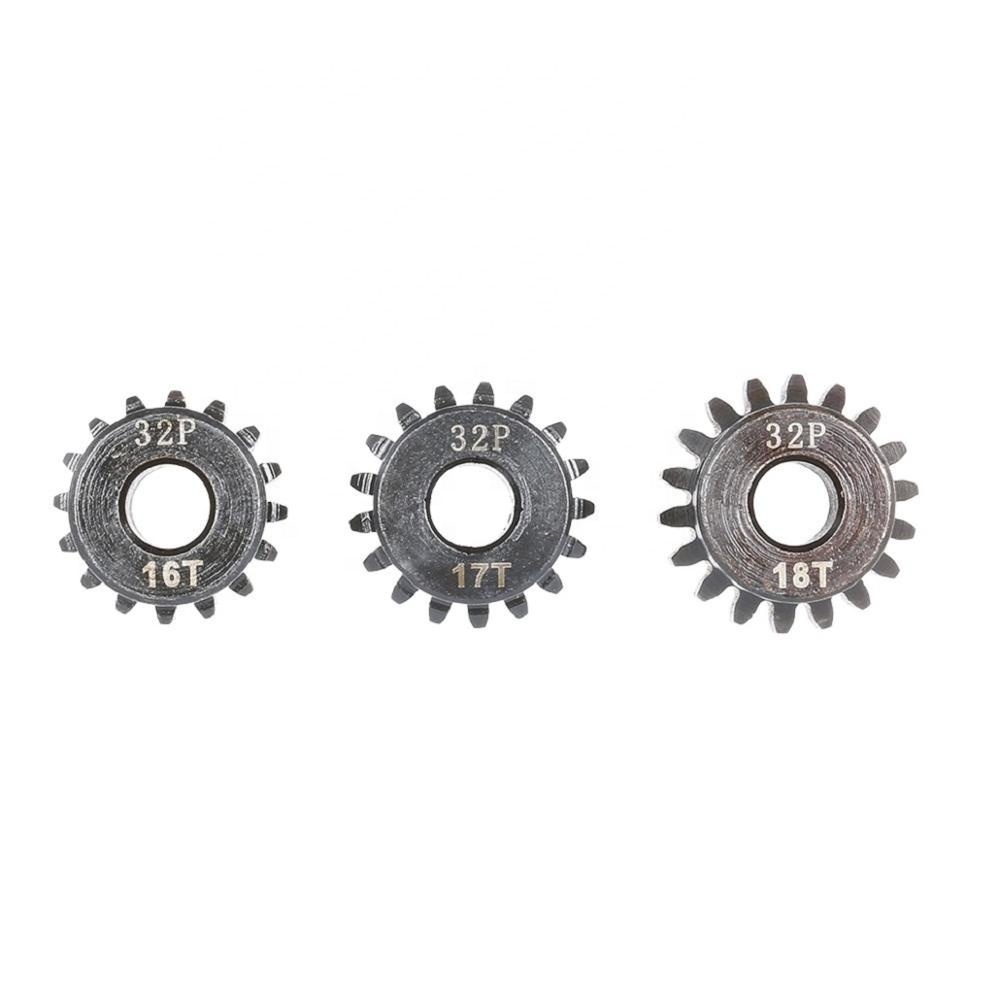 DollaTek 5PCS 32DP 5mm 17T 18T 19T 20T 21T Combo d'engrenage Moteur Ensemble pour 1/8 RC Voiture Moteur brushless brossé