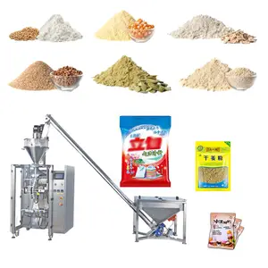 Detergent Powder Packing Machine Washing Soap 50G 1Kg Machine D'emballage De Detergent Poudre Javel Sachet Sachet Poudre Farine