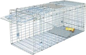 ADZIA Çelik Çevre Dostu Tavşan Canlı Hayvan Kafesi Tuzağı Katlanabilir Kare Tasarım İnsancıl Büyük Yakalama Çözümü - Product Image 5