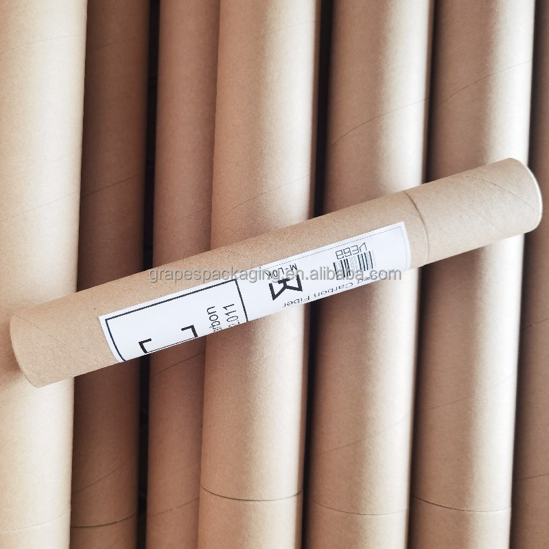 Wholesales Eco Friendly A1 A2 A3 A4 Cardboard Kraft Paper Tube Packaging