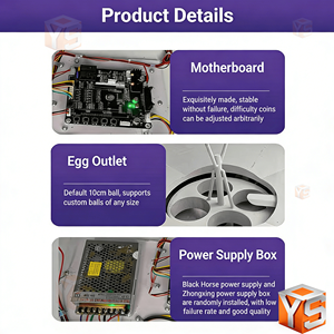 ZDYS Çok Satan Yüksek Yatırım Getirisi (ROI) Veren Otomat Oyuncakları Kapsül ve Dövmeler LED Işıklar - Product Image 6