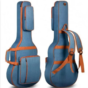 Échantillon gratuit de housse de guitare imperméable, antichoc, rembourrée et souple, compatible avec les guitares de 40, 41 et 42 pouces - Product Image 1