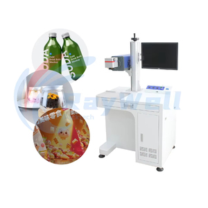 Điện tĩnh CO2 RF máy khắc laser nhà máy bán cho ngành công nghiệp thực phẩm kỹ thuật số đánh dấu kim loại nhựa carton động cơ - Product Image 1