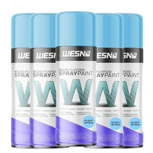 एरोसोल पेंट स्प्रे 12 औंस सफेद काला नीला क्रोम रंगीन ऐक्रेलिक एरोसोल स्प्रे पेंट पेंट - Product Image 3