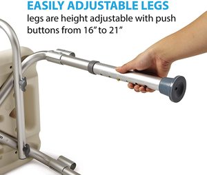 <span class=keywords><strong>Chaise</strong></span> <span class=keywords><strong>de</strong></span> <span class=keywords><strong>douche</strong></span> <span class=keywords><strong>en</strong></span> gros pour personnes âgées et handicapées avec accoudoirs rembourrés et dossier <span class=keywords><strong>réglable</strong></span> <span class=keywords><strong>en</strong></span> <span class=keywords><strong>hauteur</strong></span> - Product Image 4