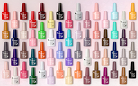 Kit Ongles en Gel UV Longue Durée Venalisa Gel Vernis VIP Série Sans HEMA 7.5ml, Lot de 65 Pièces
