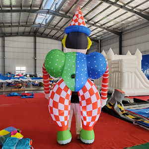 Castillo Inflable Personalizado, Payaso Inflable Bailarín, Disfraz <span class=keywords><strong>de</strong></span> Payaso Caminante Multicolor, Marioneta <span class=keywords><strong>de</strong></span> Payaso Inflable <span class=keywords><strong>para</strong></span> Eventos - Product Image 6