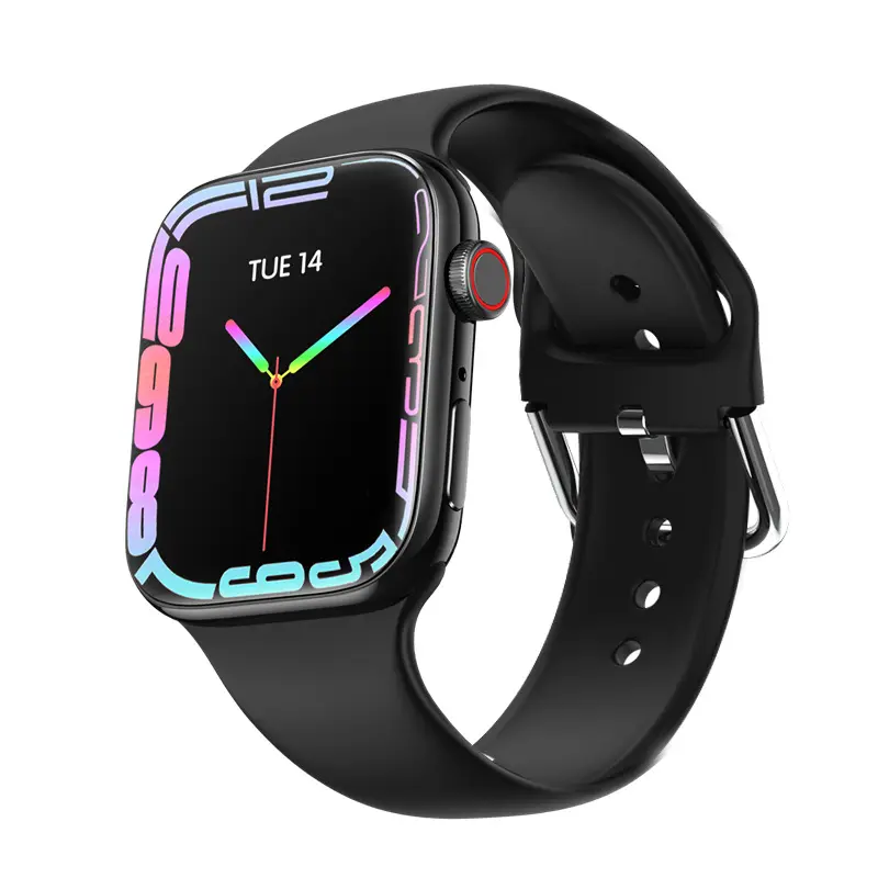 2022 IWO 7 스마트 시계 T900 Pro Max 풀 터치 피트니스 트래커 남성 IWO7 Smartwatch T900pro Max