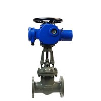 Vanne à opercule électrique à bride en acier moulé Z941H-16C haute pression industrielle DN50-DN350 pour gaz non corrosifs, pétrochimie et eau
