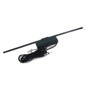 <span class=keywords><strong>Antena</strong></span> <span class=keywords><strong>de</strong></span> señal para coche, 12V, FM, AM, con <span class=keywords><strong>amplificador</strong></span>, para coches, caravanas, barcos, plástico negro, 75 ohmios - Product Image 5