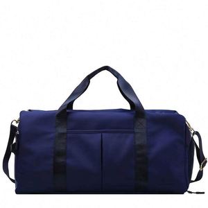 Sac de voyage week-end grande capacité imperméable avec logo personnalisé, pour femmes, sport, yoga, gym, fabriqué en usine BSCI - Product Image 5