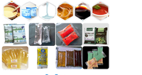 Sachet de remplissage d'eau de jus d'orange de bonne qualité et machine d'emballage de liquide d'étanchéité automatique