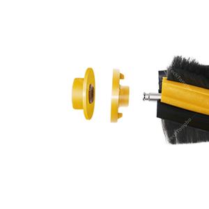 Brosse principale noire et jaune adaptée pour la pièce d'aspirateur <span class=keywords><strong>Robot</strong></span> série Ecovacs Debot <span class=keywords><strong>OZMO</strong></span> 920 / <span class=keywords><strong>950</strong></span> / T5 / T8 / T9 / T10 / N8 / N10 - Product Image 4