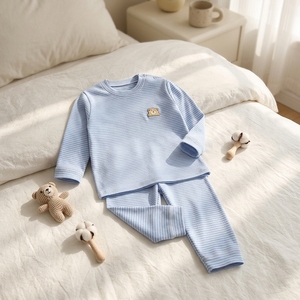 Pigiama Lungo Casual con Cartoni Animati per Bambini e Ragazzi, Autunno Inverno - Product Image 5