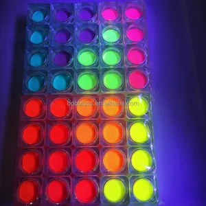 NOVO Produto Cores Misturadas Rosto Artwork Pintura Cosméticos Maquiagem Neon Light UV Fluorescência Pintura para a Pele