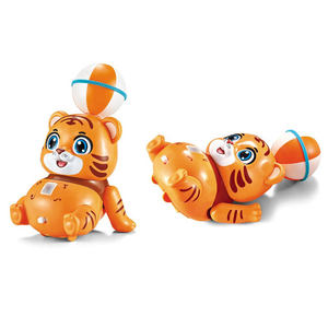 Juguete Eléctrico Giratorio 360° con Forma de Tigre, con Luces y Música, Interactivo, Regalo de Cumpleaños para Niños - Product Image 1