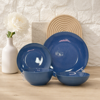 Services de vaisselle en porcelaine céramique avec logo personnalisé, adaptés au lave-vaisselle