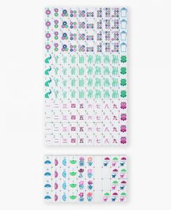 Juego de Mahjong Americano Personalizado de Acrílico para <span class=keywords><strong>Casino</strong></span>, Diseño Moderno y Colorido - Product Image 5