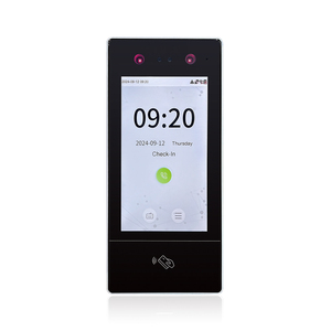 Chất lượng cao 7inch TCP/IP mặt RFID tham dự máy sinh trắc học Thời gian ghi âm năng động nhận dạng khuôn mặt hệ thống truy cập - Product Image 1