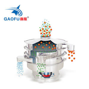 2025 Gaofu Popular Electric <span class=keywords><strong>Vibro</strong></span> Sifter Mineral Powder <span class=keywords><strong>Siever</strong></span> Pantalla vibratoria rotativa con 1-5 capas - Product Image 2