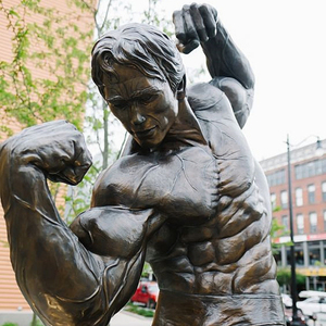 Estatua de Bronce de Fisicoculturista a Tamaño Real Personalizada, Escultura de Hombre Musculoso para Decoración de Gimnasios <span class=keywords><strong>y</strong></span> Centros de Fitness - Product Image 6