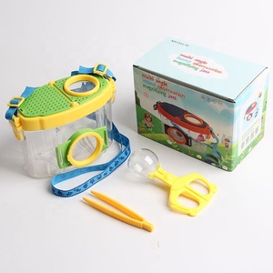 ขวดแก้วแบบพกพาพกพาสำหรับการสำรวจกลางแจ้งแว่นขยายดูแมลงพลาสติก - Product Image 4