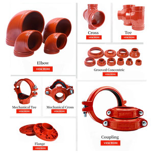 JinFeng Ống phù hợp rãnh khớp nối 4 inch rãnh 90 độ khuỷu tay rãnh khớp nối ống sắt dễ uốn phụ kiện ở Trung Quốc khuỷu tay - Product Image 2
