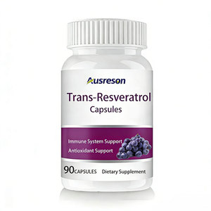 Cápsulas de Trans-Resveratrol Ausreson OEM, Apoyo al <span class=keywords><strong>Sistema</strong></span> Inmunológico, Apoyo Antioxidante - Product Image 1