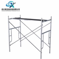 Andamios Industriales Completos, Portátiles, Móviles, Trapezoidales, para Decoración de Escaleras, Galvanizados Q235