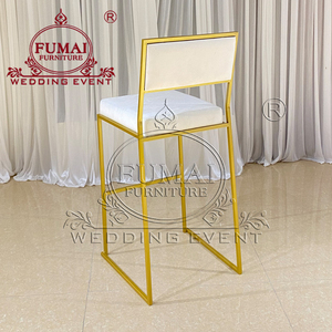 Sillas de Bar de Acero Inoxidable de 65 cm para Eventos al Aire Libre y Restaurantes - Product Image 6