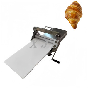 Petit <span class=keywords><strong>laminoir</strong></span> manuel en acier inoxydable laminateur de pâte à laminer pour croissant/pain/pain cuit à la vapeur - Product Image 2