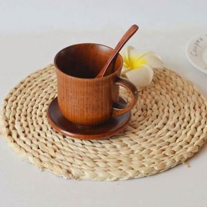 Tasse à café, saké, lait ou thé en bois naturel, faite à la main, réutilisable, de style arabe vintage, personnalisable, pour hôtels et maisons, vente en gros - Product Image 4