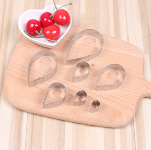 7 pièces Rose fleur en acier inoxydable Fondant Cutter Kit pâtisserie biscuit décoration moule bricolage gomme pâte <span class=keywords><strong>sucre</strong></span> artisanat accessoires de cuisson - Product Image 6