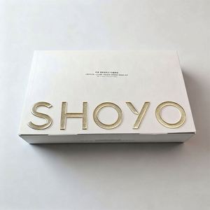 Custom White <b>Card</b> Eco-Friendly Disposable Cosmetic <b>Folders</b> Matt Lamination Magnetic Closure Custom Logo for Face Cream Skincare - Product Image 2