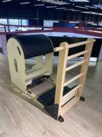 Appareil de Pilates professionnel pour studio, Barrel en bois d'érable avec rail réglable, Équipement de fitness à retour sur investissement élevé, Vente en gros OEM