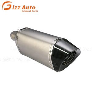 JZZ स्टेनलेस स्टील यूनिवर्सल निकास मफलर मोटरसाइकिल 150cc - Product Image 4