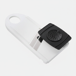 Coupe-légumes à mandoline à double lame avec protège-doigts en plastique PS écologique épaisseur fine boîte de 64 - Product Image 2