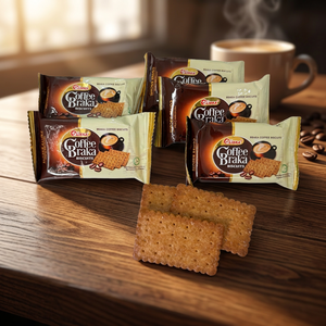 Biscuits Libra Coffee Braka 150g, saveur café croustillant et crémeux, vente en gros directe d'usine, fabricant vietnamien ODM OEM - Product Image 5