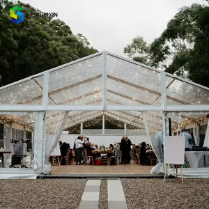 Sang trọng màu trắng lớn lớn marquee Tipi Lều 100 150 200 300 500 người ngoài trời tiệc cưới lều - Product Image 3